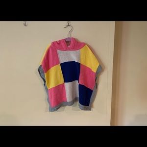 Color block sweater.